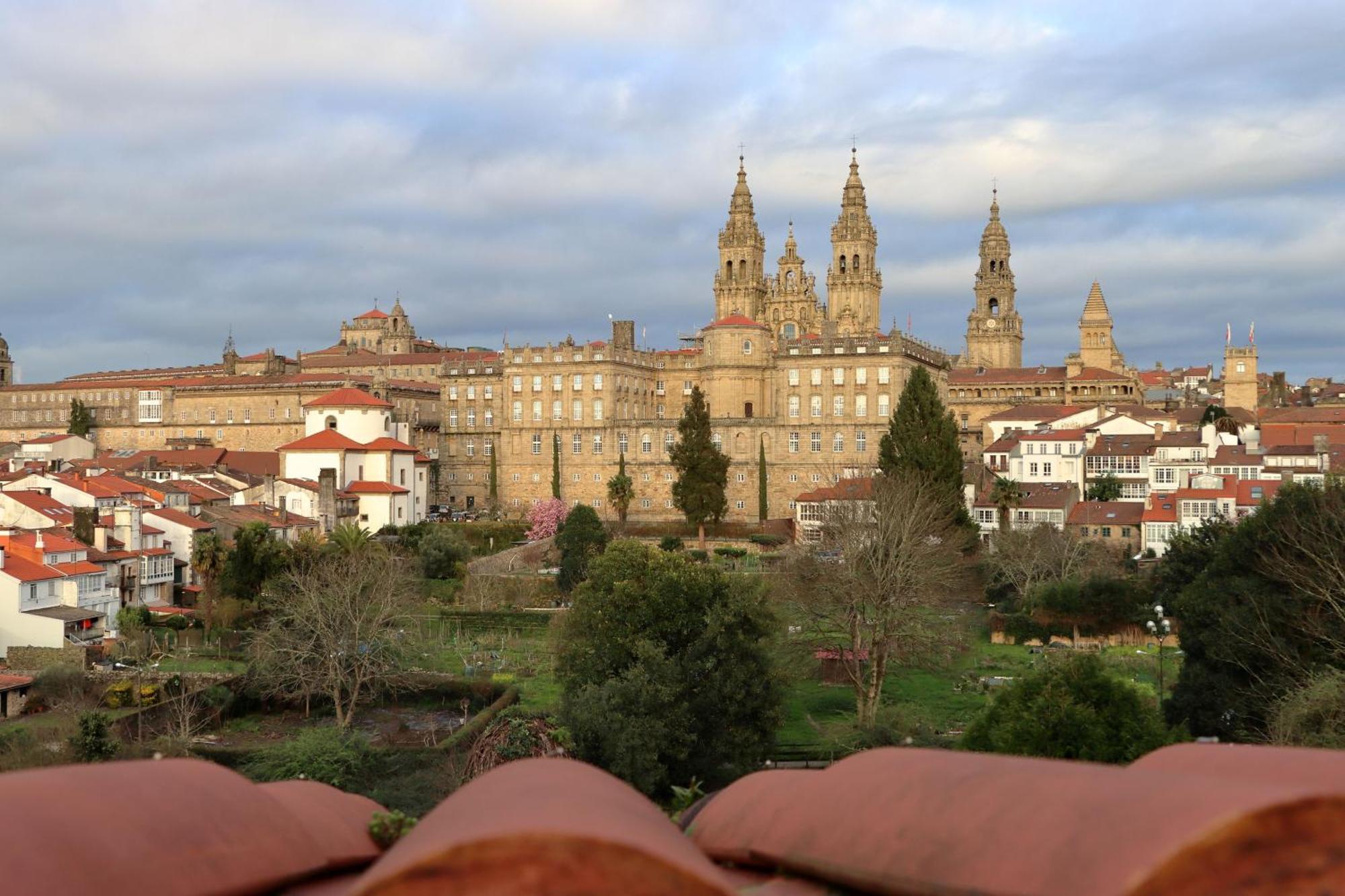 Hotel Pazos Alba Santiago de Compostela Dış mekan fotoğraf
