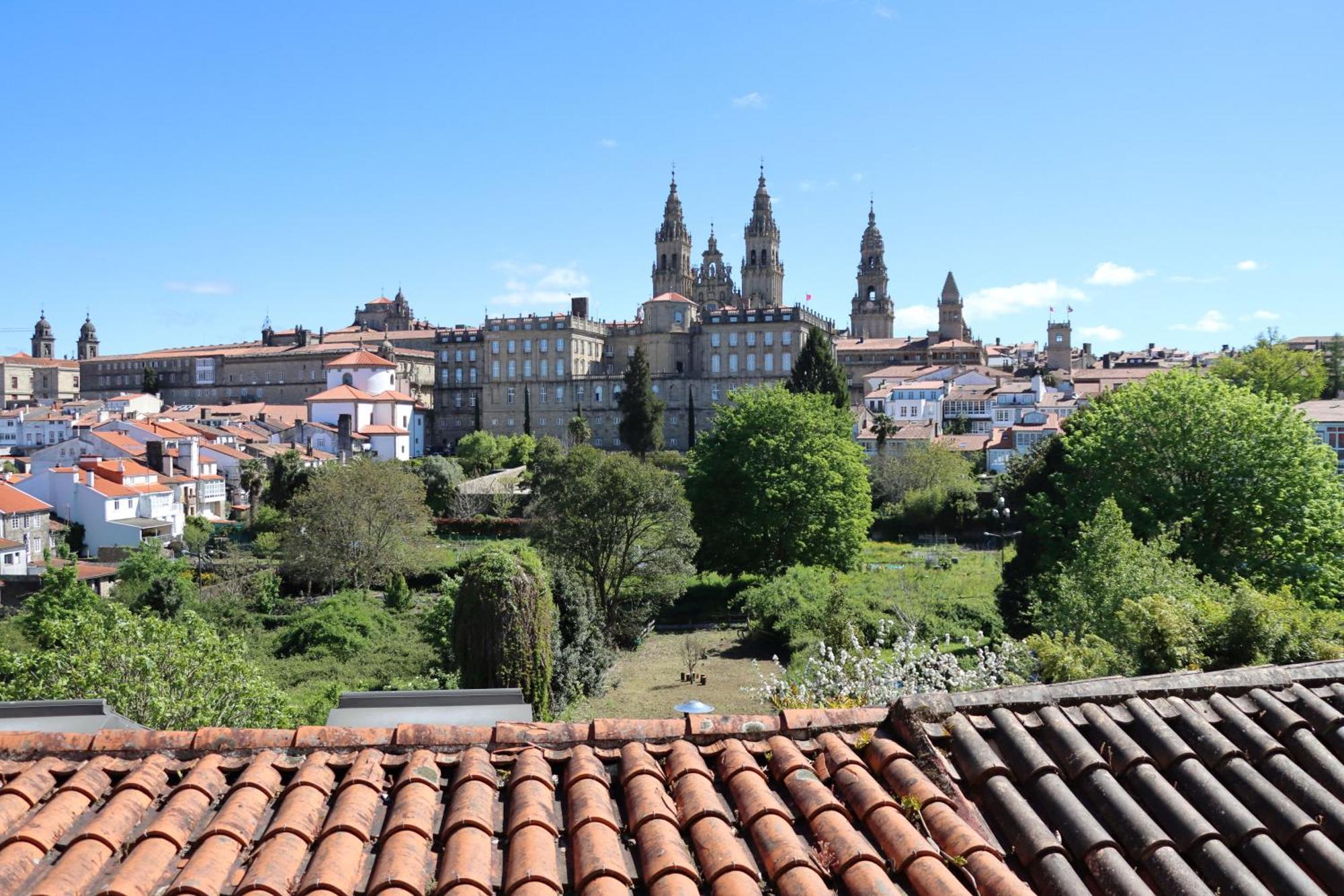 Hotel Pazos Alba Santiago de Compostela Dış mekan fotoğraf