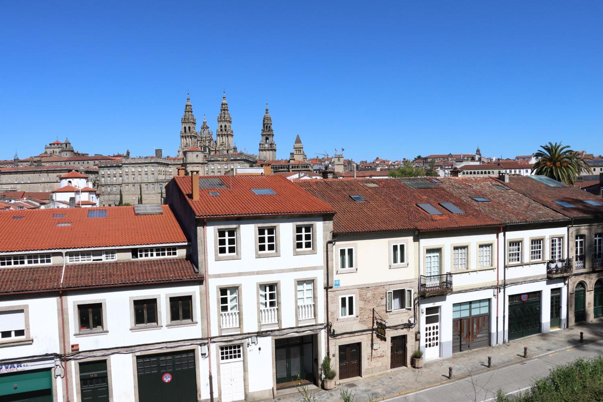 Hotel Pazos Alba Santiago de Compostela Dış mekan fotoğraf
